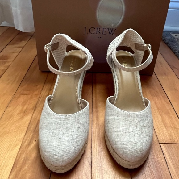 JCrew Ankle-Strap Espadrille Wedges - Picture 4 of 4